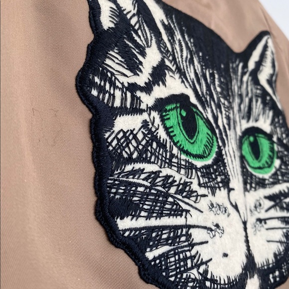 Gucci Cat Embroidered Trench Coat, size 40 - Picture 8 of 10